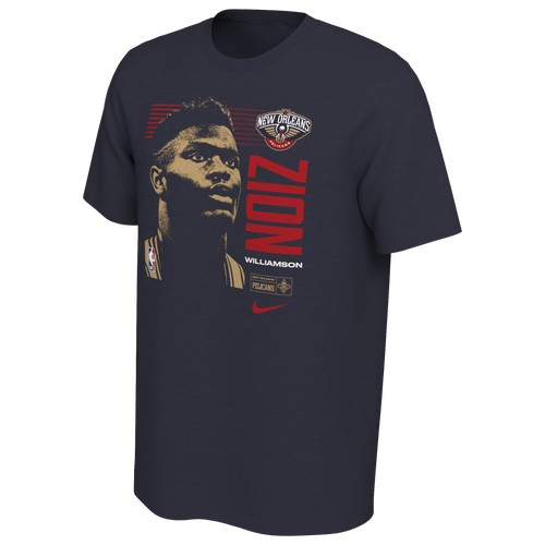 

Nike Mens Zion Williamson Nike Pelicans Player Draft Day T-Shirt - Mens Black/Red Size XXL
