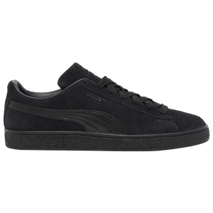 All black 2025 mens puma suede