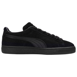 Boys' Grade School - PUMA Suede - Black/Black