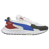 White/Blue/Red - Puma Wild Rider-wh/bl/rd