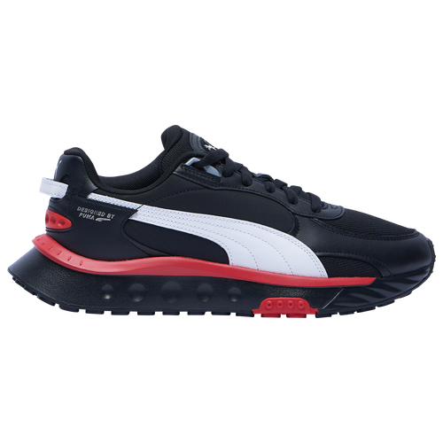 Obligatory Doctor Cataract Puma Wild Rider Route 'black Poppy Red' In Black/red | ModeSens