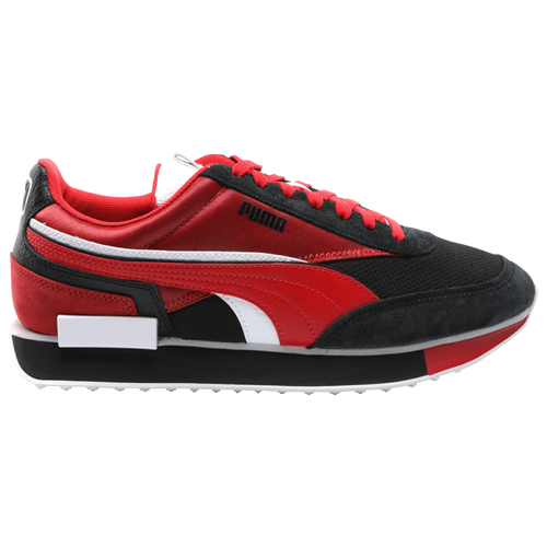 

PUMA Mens PUMA Future Rider Double - Mens Shoes Red/White/Black Size 13.0