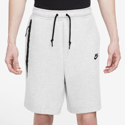 Men's - Nike Tech Fleece Shorts  - Birch/Black