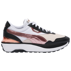 Women's - PUMA Cruise Rider - White/Black/Gold