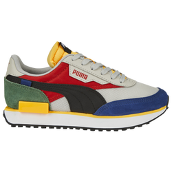 Boys' Grade School - PUMA Future Rider Splash - Burnt Red/Gray Violet/Puma Black