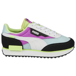Boys' Grade School - PUMA Future Rider Splash - Electric Orchid/Light Aqua/Puma White