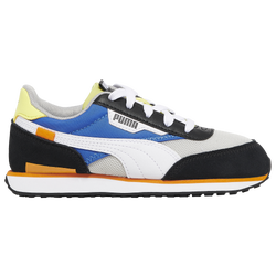 Boys' Preschool - PUMA Future Rider - Splash White/Black/Blue