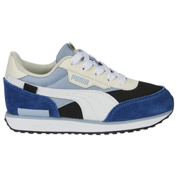 Boys' Preschool - PUMA Future Rider Splash - Blue Wash/Puma Black/Puma White
