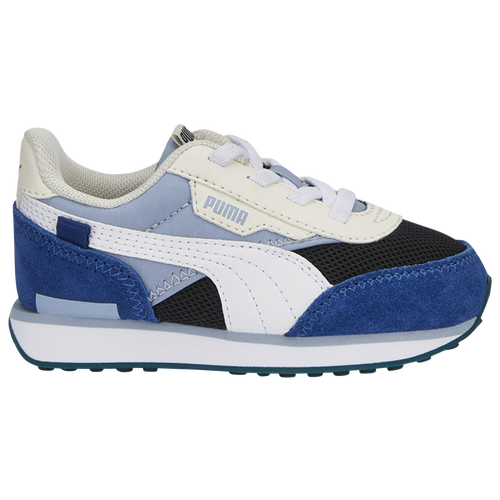 

PUMA Boys PUMA Future Rider Splash - Boys' Toddler Shoes Puma White/Puma Black/Blue Wash Size 06.0