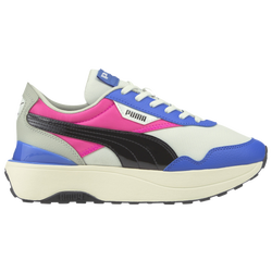 Girls' Grade School - PUMA Cruise Rider Silky - Puma White/Bluemazing