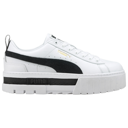 Women's - PUMA Mayze Leather - White/Black