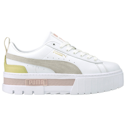 Women's - PUMA Mayze Leather - White/Pink