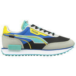 Boys' Grade School - PUMA Future Rider Twofold - Puma Black/Gray Violet/Future Blue
