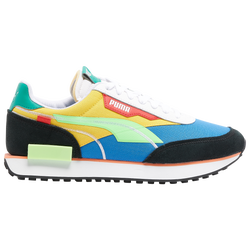 Men's - PUMA Future Rider - Black/Yellow/Red