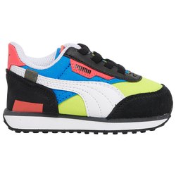 Boys' Toddler - PUMA Future Rider - Black/Yellow/Blue