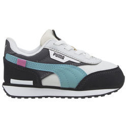 Boys' Toddler - PUMA Future Rider Play On - White/Black/Blue