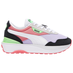 Women's - PUMA Cruise Rider - White/Black/Purple