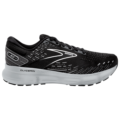 

Brooks Glycerin 20 - Mens Black/White/Alloy Size 11.5