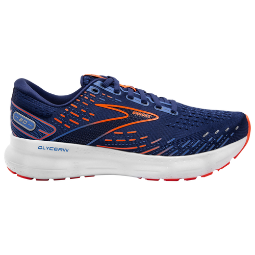 

Brooks Glycerin 20 - Mens Orange/Blue Depths/Palace Blue Size 11.5