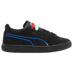 Boys' Preschool - PUMA Suede Classic - Black/Blue/Red