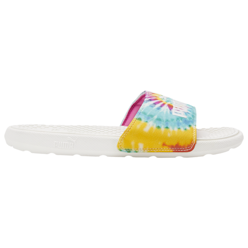  - PUMA Cool Cat Tie Dye - Puma White/Phlox Pink
