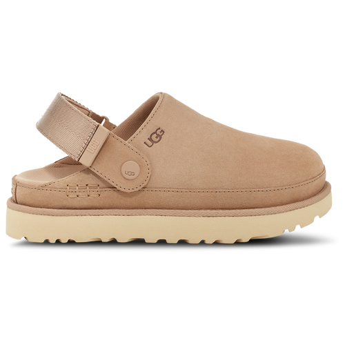 Shop Ugg Womens  Goldenstar Clogs In Beige/beige