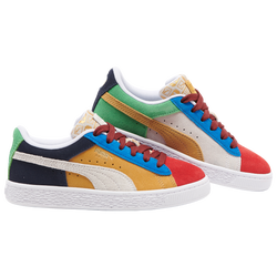 Boys' Preschool - PUMA Suede Classic - Red/Yellow/Green