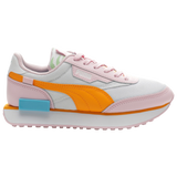 White/Pink/Scuba Blue - Flower
