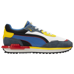 Boys' Grade School - PUMA City Rider - White/Multi Color