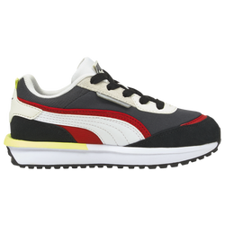 Boys' Preschool - PUMA City Rider - Black/Red/Yellow