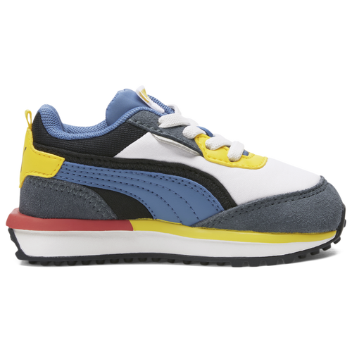 

PUMA Boys PUMA City Rider - Boys' Toddler Running Shoes White/Multi Color Size 5.0