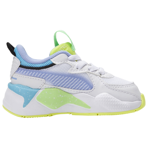 

Boys PUMA PUMA RS-X - Boys' Toddler Shoe White/Blue/Green Size 04.0