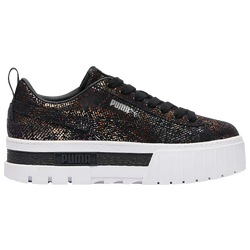 Women's - PUMA Mayze Metallic - Black/Gold