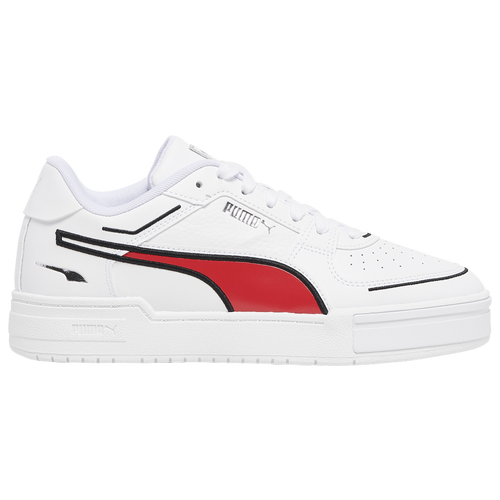

PUMA Mens PUMA Cali Pro - Mens Tennis Shoes White/Black/Red Size 8.5