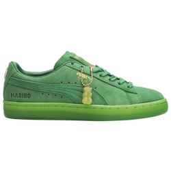 Boys' Grade School - PUMA Suede Classic - Green/Green