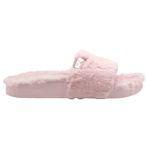 

PUMA Womens PUMA W Leadcat YLM Fluff Slides - Womens Shoes Pink/Pink Size 7.0