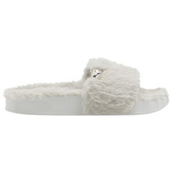 Women's - PUMA W Leadcat YLM Fluff Slides - Grey/Grey