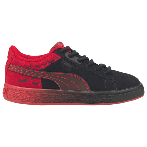 

PUMA Boys PUMA Suede Batman - Boys' Preschool Basketball Shoes Black/Red Size 12.0