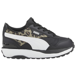 Girls' Toddler - PUMA Cruise Rider Summer Roar - Black/Tan/White