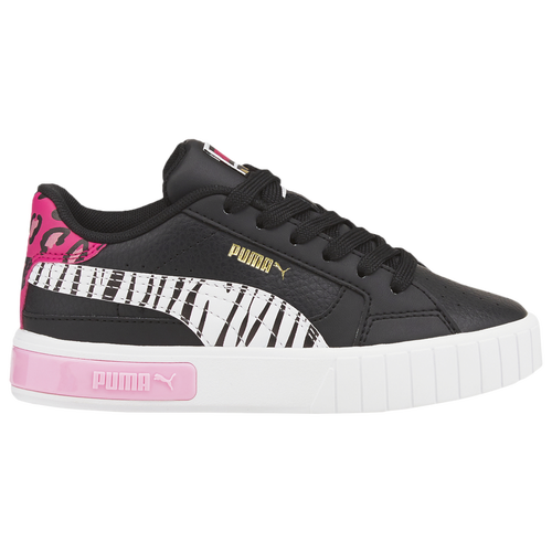 

Girls Preschool PUMA PUMA Cali - Girls' Preschool Shoe Black/White/Pink Size 02.5