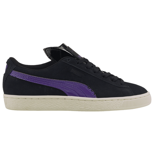 

PUMA Girls PUMA Suede Catwoman - Girls' Grade School Shoes Purple/Black Size 04.5