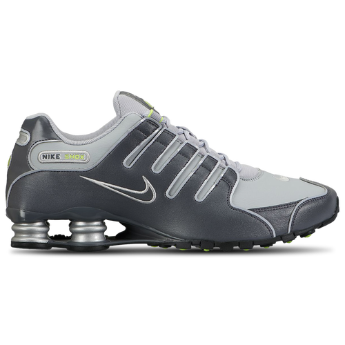 Nike Men's Shox NZ - Running Shoes Size 08.0 - Wolf Gray/Dark Gray
