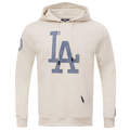 Pro Standard Dodgers Pullover Hoodie - Pro Standard Linen