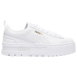 Women's - PUMA Mayze Leather - White/White