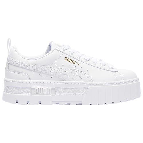 

PUMA Womens PUMA Mayze Leather - Womens Running Shoes White/White Size 9.0