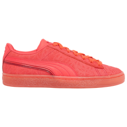 Boys' Grade School - PUMA Suede Triplex - Red/Red