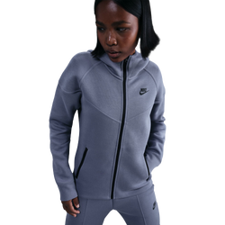 Women's - Nike NSW Tech Fleece WR Full-Zip Hoodie - World Indigo/Black