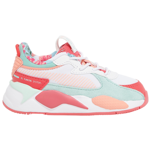 

Girls PUMA PUMA RS-X - Girls' Toddler Shoe White/Coral Size 04.0