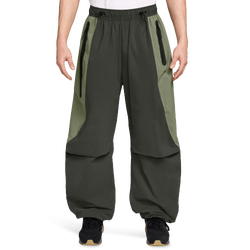 Men's - Nike Tech Woven Pro Oversized Pants - Olive/Black