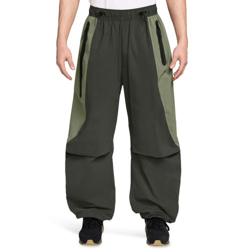  - Nike Tech Woven Pro Oversized Pants - Olive/Black